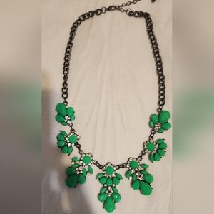 Neon Green Statement Necklace